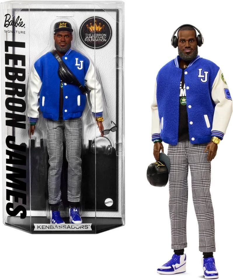 Barbie Signature LeBron James Kenbassadors Puppe Anziehpuppe - Bild 2