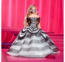 Barbie 65. Anniversary HRM58 Mattel Signature Puppe Sammelpuppe Schwarz-Weiß Bild 5