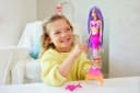 Barbie Meerjungfrauenpuppe Malibu mit Farbwechsel Rosa Violett Bild 1