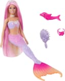 Barbie Meerjungfrauenpuppe Malibu mit Farbwechsel Rosa Violett Bild 2