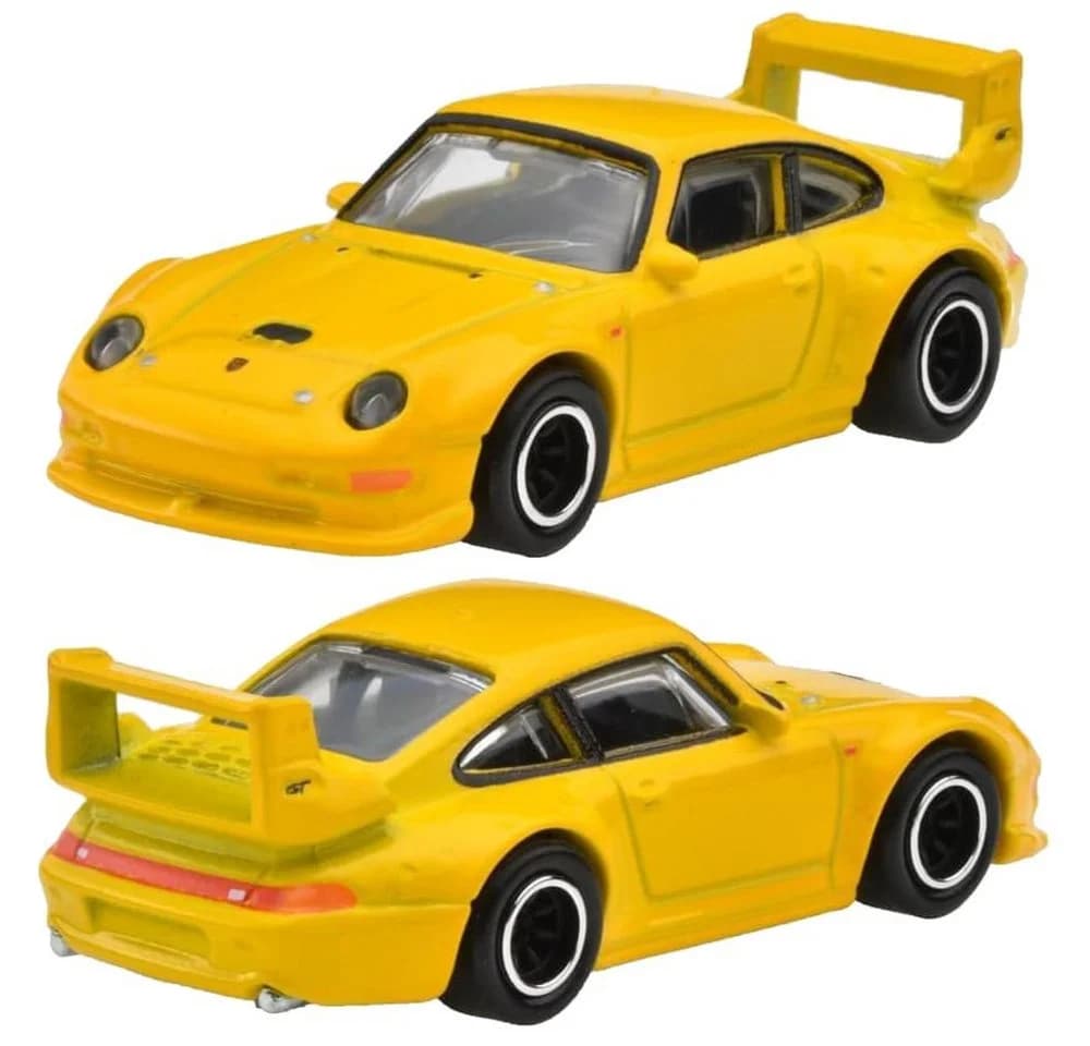 Hot Wheels Porsche 993 GT2 & 718 Cayman GT4 2er Set Premium Fahrzeuge