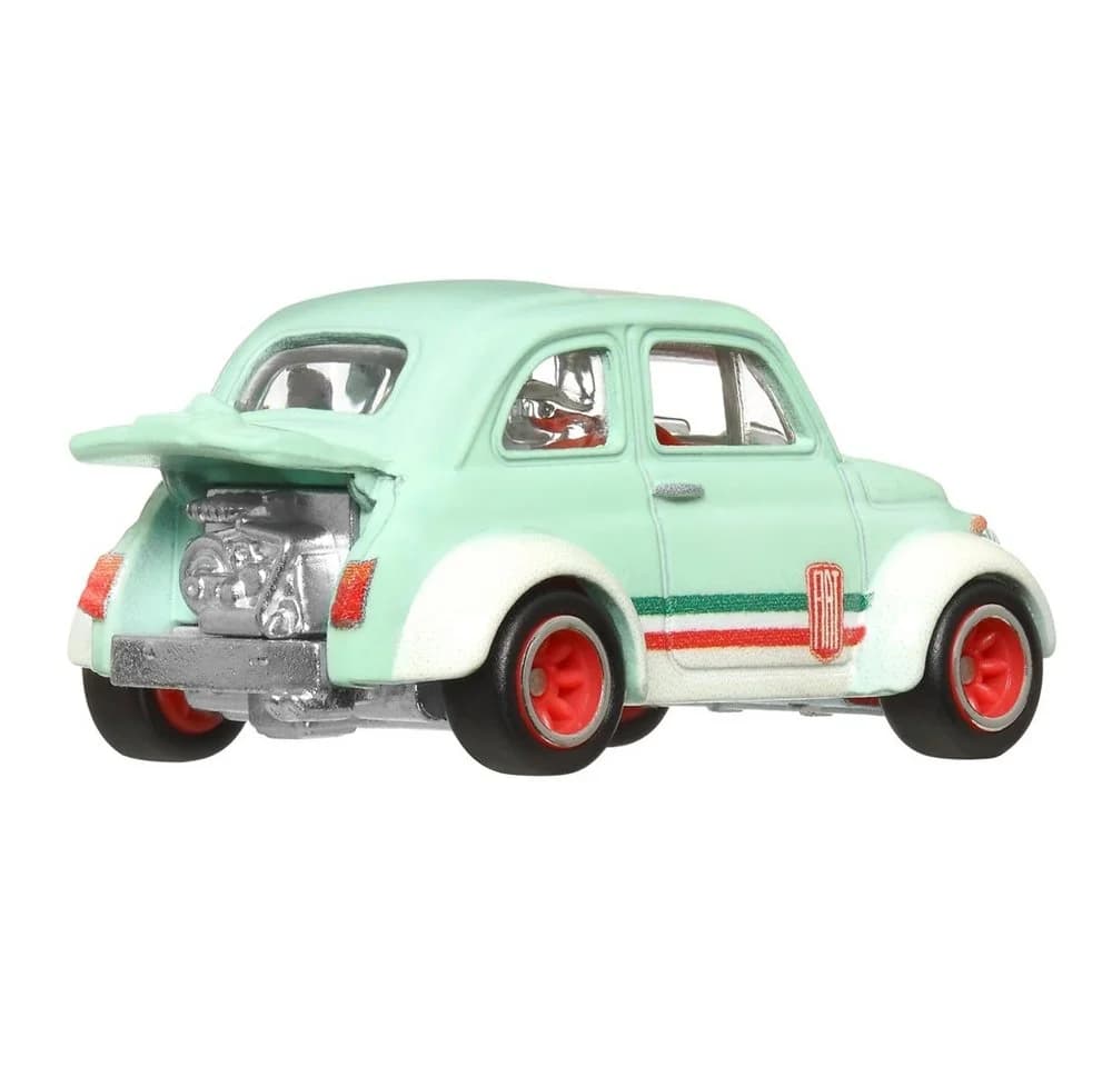Hot Wheels Spielzeug-Rennwagen Fiat 500 D Modificado 1960 HRT65 - Bild 5