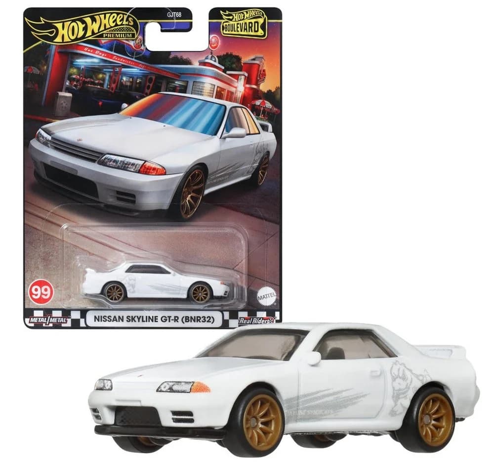 Hot Wheels Nissan Skyline GT-R BNR32 HRT74 1:64 Die-Cast - Bild 2