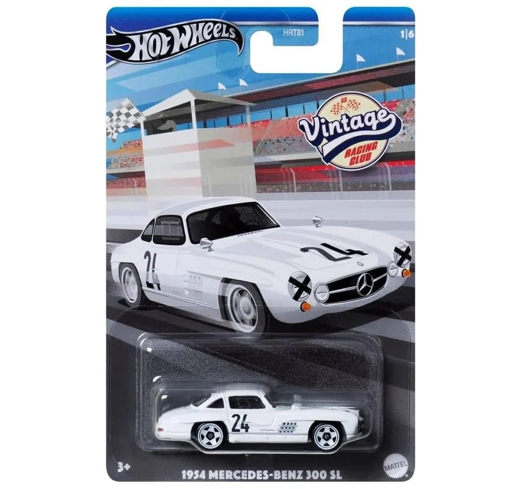 Hot Wheels Spielzeug-Rennwagen 1654 Mercedes-Benz 300 SL - Bild 4