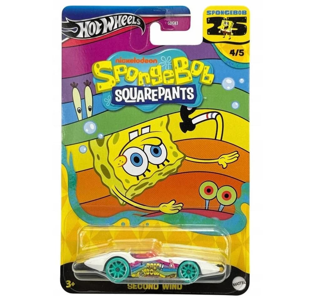 Hot Wheels Second Wind SpongeBob 25 Jahre Rennwagen - Bild 4