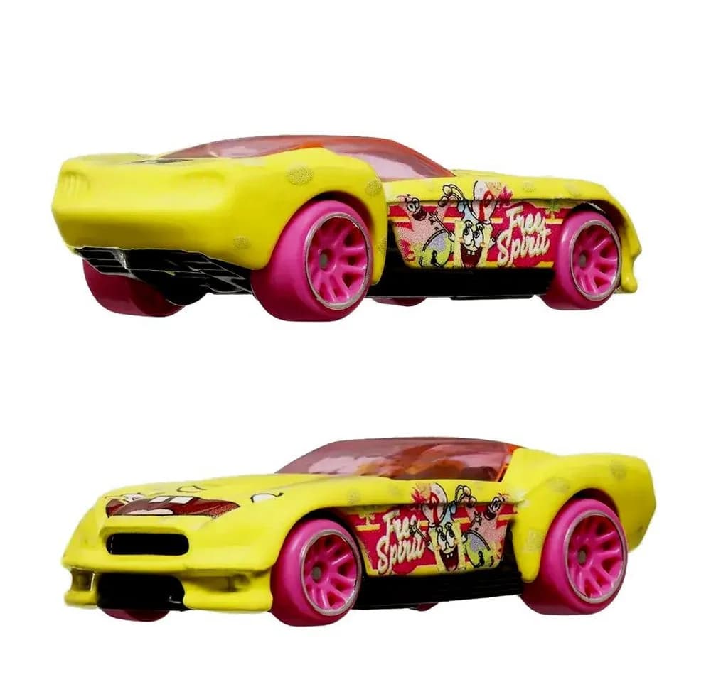Hot Wheels Spielzeug-Rennwagen Pony-Up SpongeBob 25 Jahre Mattel HRV53