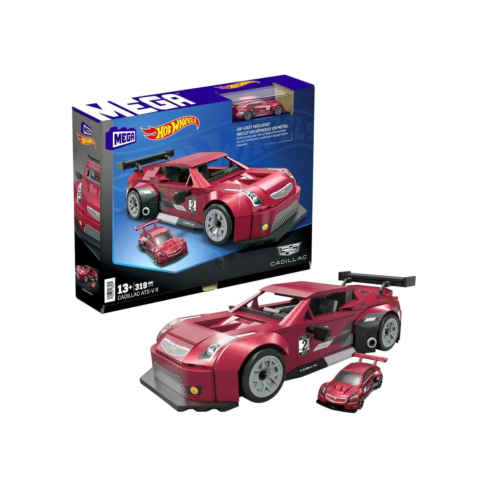 Mattel Hot Wheels MEGA Cadillac Bauset 319 Teile