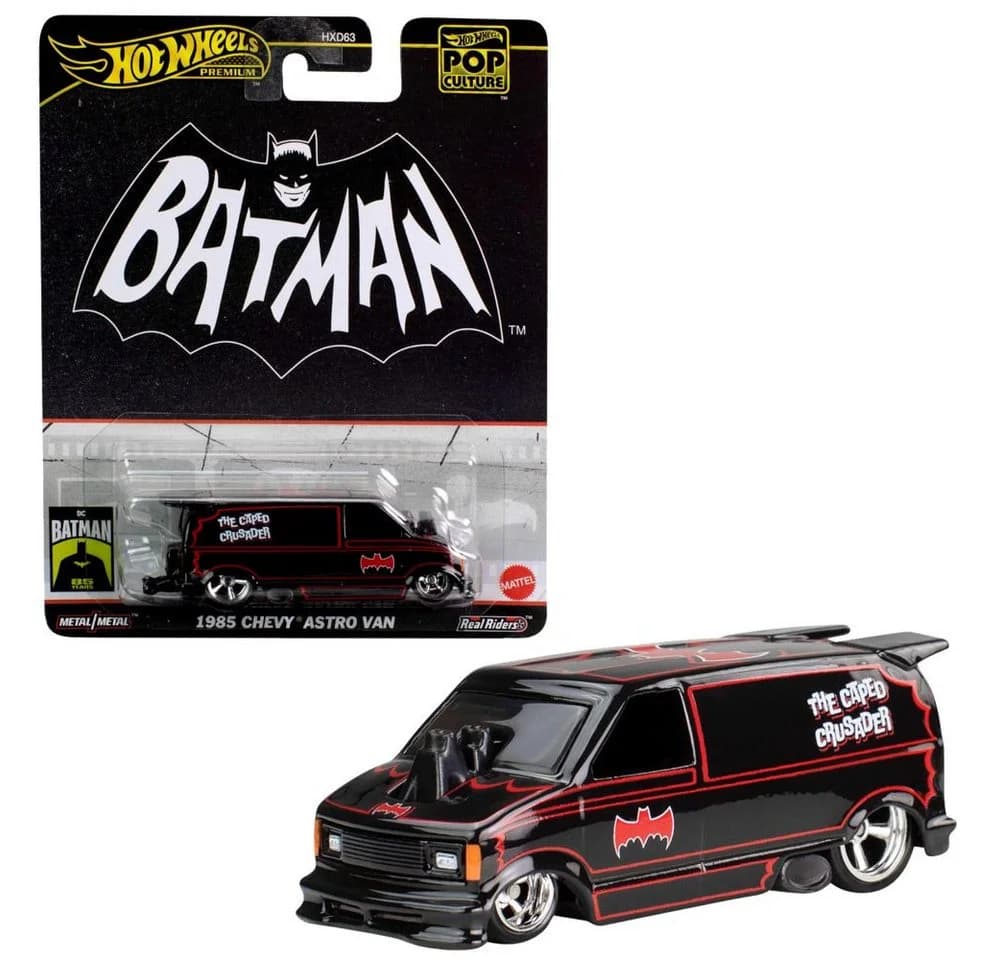 Hot Wheels 1985 Chevy Astro Van Batman 1:64 Die-Cast - Bild 2