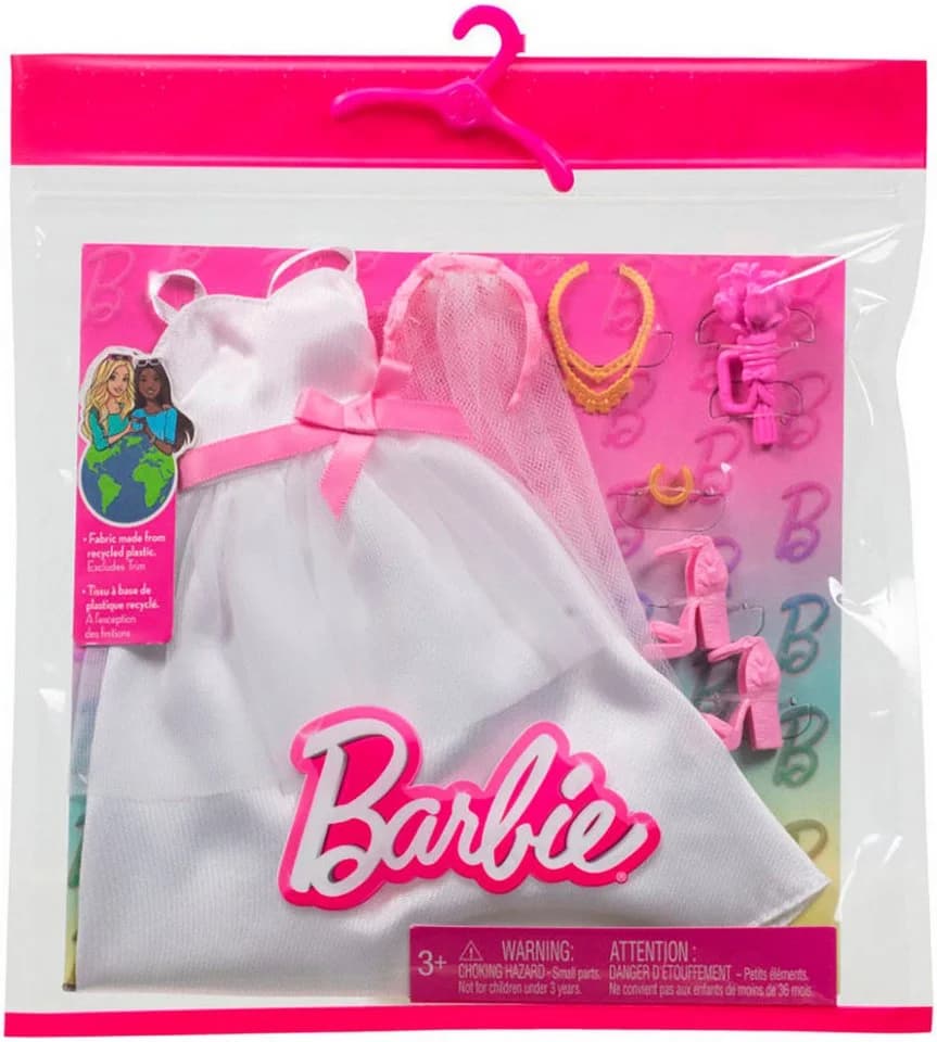 Mattel® Barbie Fashions Braut Moden Set 2-tlg. Weiß