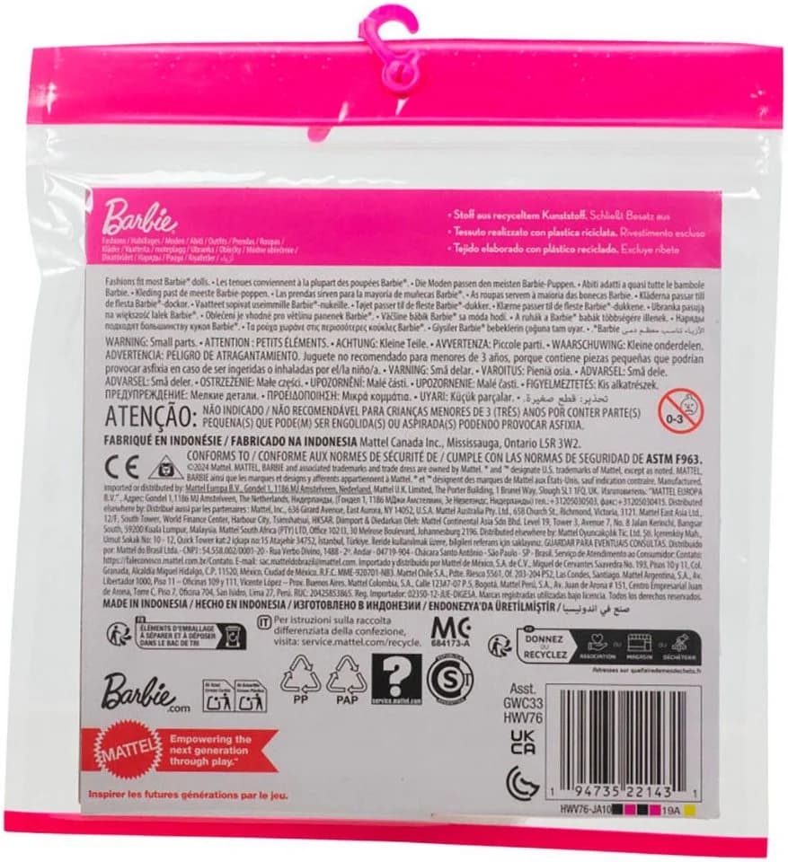 Mattel® Barbie Fashions Braut Moden Set 2-tlg. Weiß - Bild 3