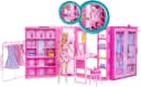 Barbie Spielwelt Traumkleiderschrank mit Modepuppe Rosa Bild 3