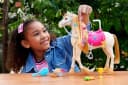 Barbie Anziehpuppe Mysteries: Das geheimnisvolle Pferdeabenteuer Spielzeugpferd interaktiv mit Sound Bild 1