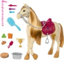 Barbie Anziehpuppe Mysteries: Das geheimnisvolle Pferdeabenteuer Spielzeugpferd interaktiv mit Sound Bild 2