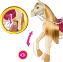 Barbie Anziehpuppe Mysteries: Das geheimnisvolle Pferdeabenteuer Spielzeugpferd interaktiv mit Sound Bild 4