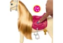 Barbie Anziehpuppe Mysteries: Das geheimnisvolle Pferdeabenteuer Spielzeugpferd interaktiv mit Sound Bild 5