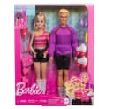 Mattel Barbie Fashionistas Set 2 Puppen Ken & Barbie blond 65. Jubiläum Bild 3