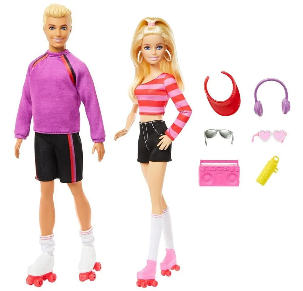 Mattel Barbie Fashionistas Set 2 Puppen Ken & Barbie blond 65. Jubiläum - Bild 5