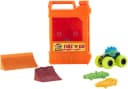 Hot Wheels Monster Trucks Fuel N’ Go-Spielset mit Motosaurus, inkl. 2 zerdrückte Autos Bild 1