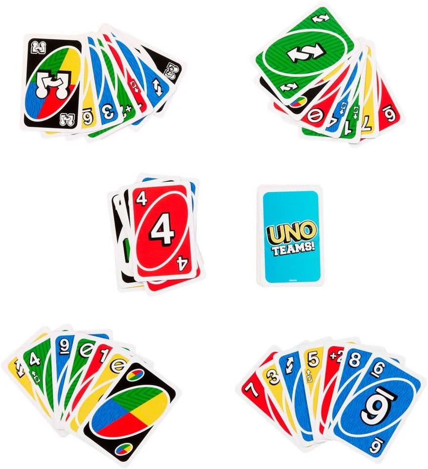 Mattel Games UNO Teams Kartenspiel Bunt - Bild 3