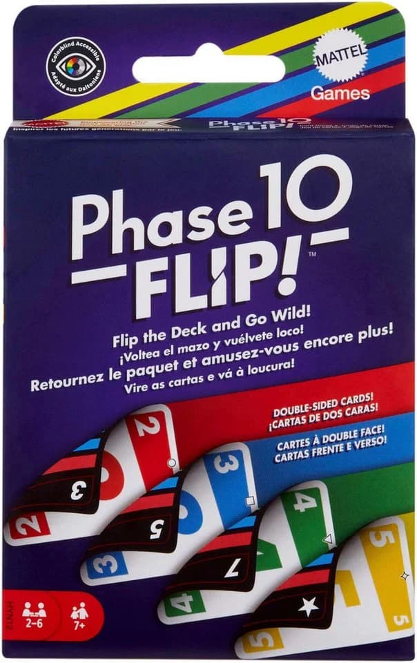 Mattel games Phase 10 Flip Kartenspiel Bunt - Bild 2