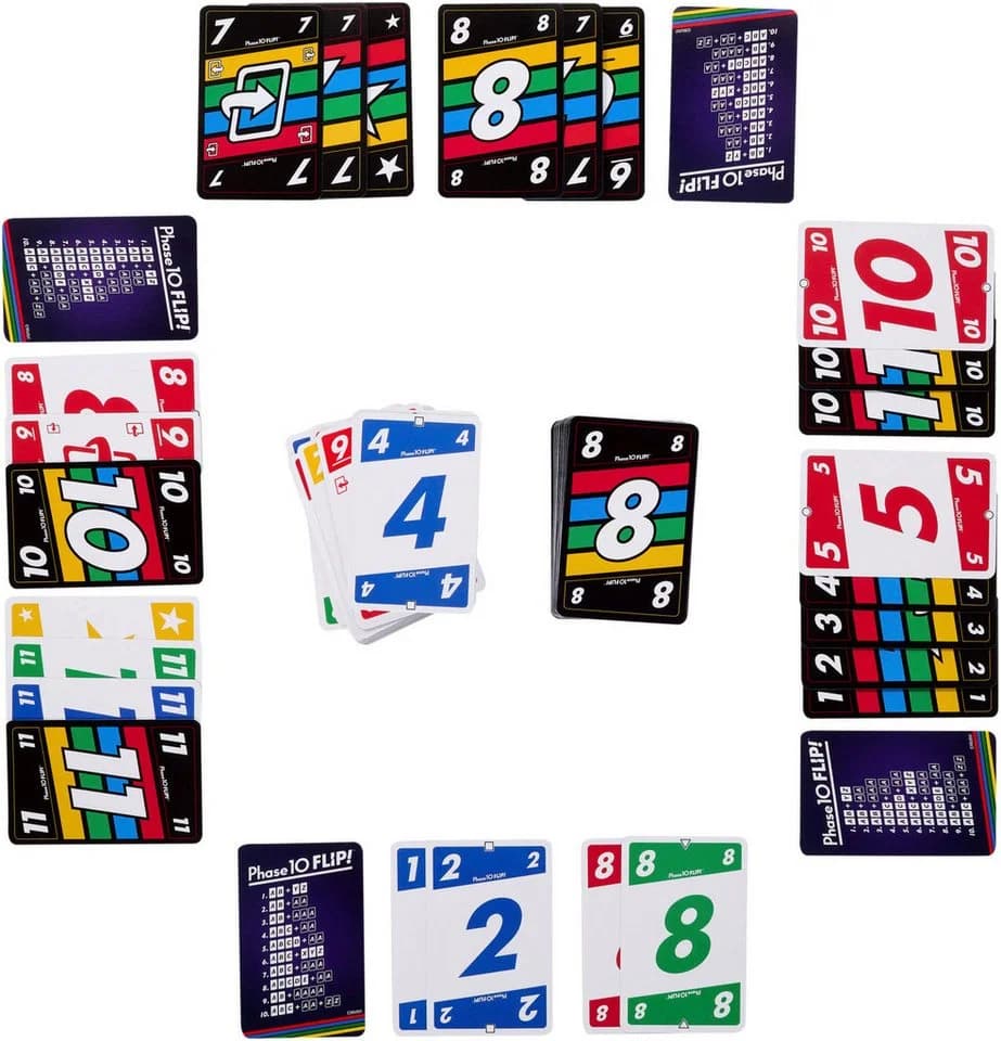 Mattel games Phase 10 Flip Kartenspiel Bunt - Bild 5