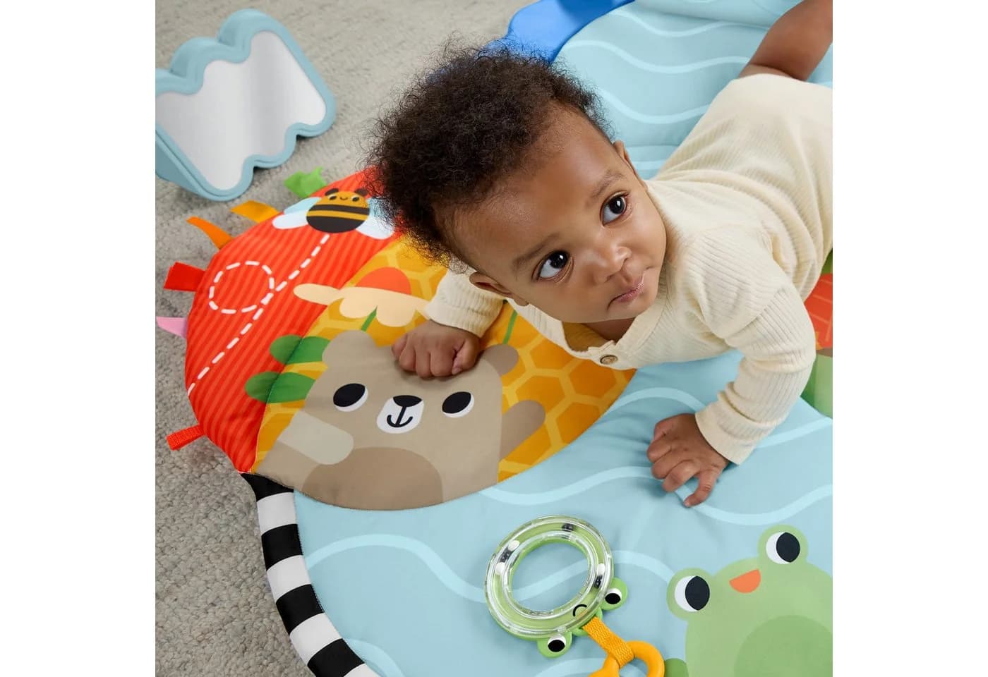 Fisher-Price® Lernspielzeug Balanced Beginnings 3-in-1 Kick & Sway Bunt - Bild 5