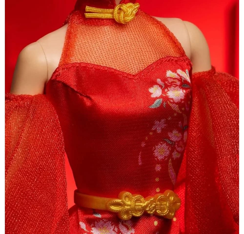 Anziehpuppe im traditionellen Qipao-Stil - Bild 4
