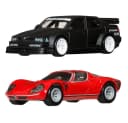 Hot Wheels Premium 2er Set Alfa Romeo 155 V6 TI & 33 Stradale Druckguss Bild 3