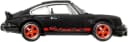Hot Wheels Porsche Carrera 2.7 RS Sammlermodell Schwarz/Rot Bild 5