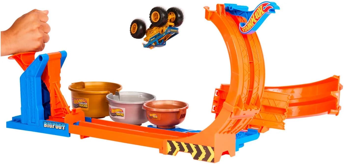 Mattel® Hot Wheels Monster Trucks 2 in 1 Loop & Flip Challenge 1:64