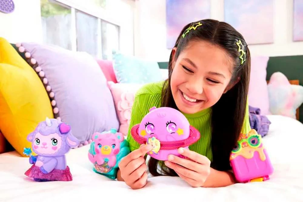 Polly Pocket Spielwelt Lämmchen Schatulle Bunt