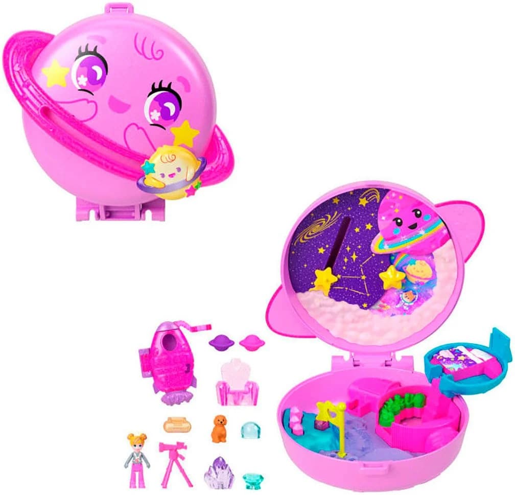 Polly Pocket Spielwelt Babyplanet Schatulle Bunt - Bild 2