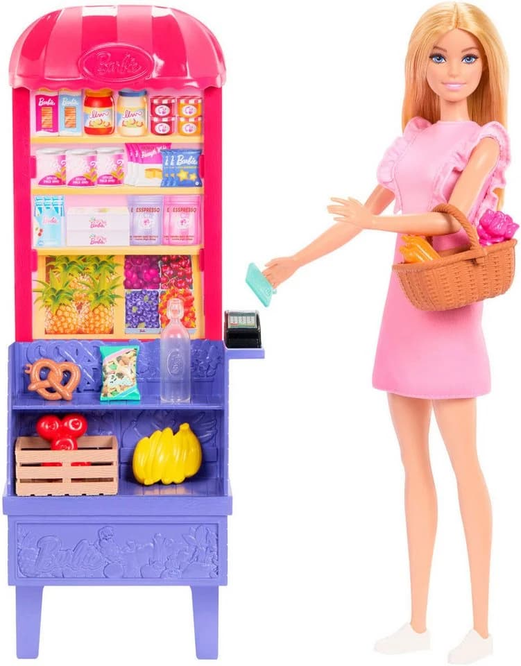 Barbie Anziehpuppe Malibu Marktstand Spielset - Bild 2