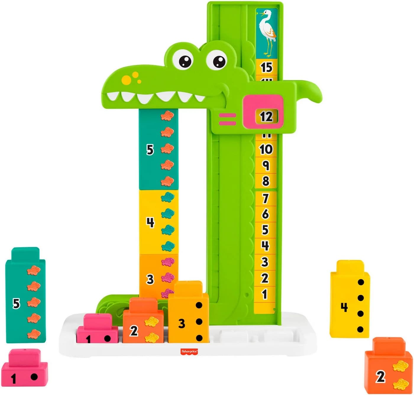Fisher-Price® Lernspielzeug Mein Zahlen-Krokodil 11-St - Bild 2