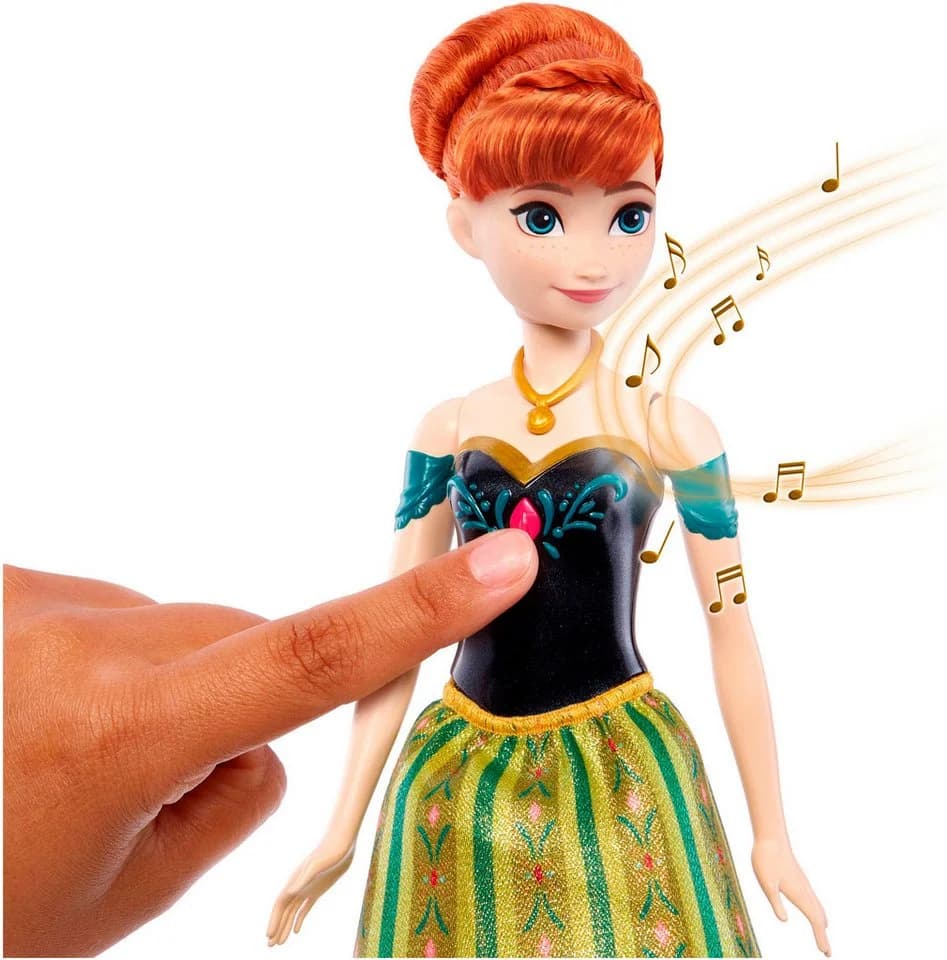 Mattel Anziehpuppe Disney Die Eiskönigin Singende Puppe Anna - Bild 3