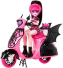 MonsterHigh™ Anziehpuppe Draculaura mit Vampastic Scooter Bild 2