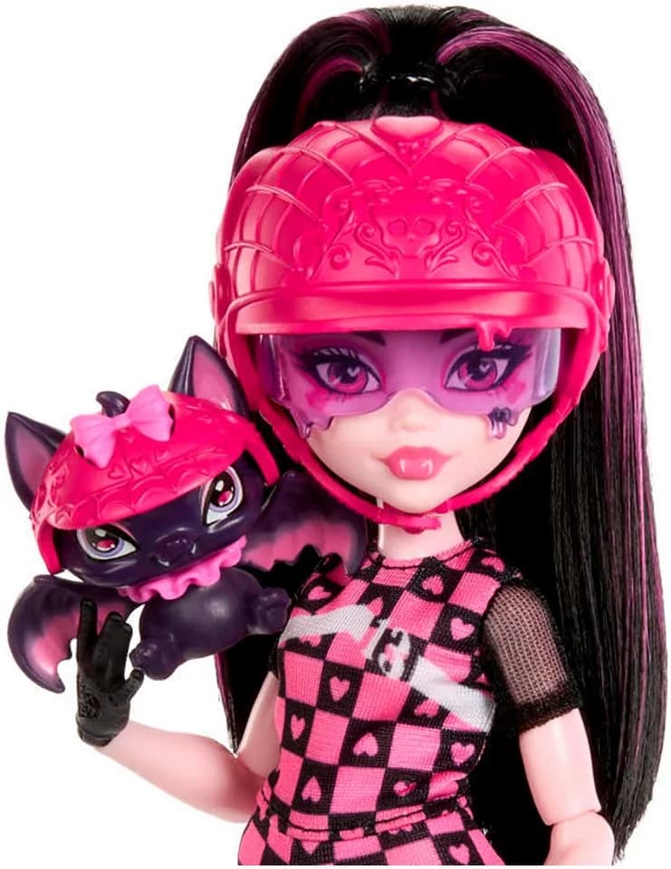 MonsterHigh™ Anziehpuppe Draculaura mit Vampastic Scooter - Bild 5