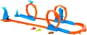 Hot Wheels Autorennbahn Track Creator Dreifacher Looping inkl. 1 Spielzeugauto Bild 2