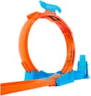 Hot Wheels Autorennbahn Track Creator Dreifacher Looping inkl. 1 Spielzeugauto Bild 3