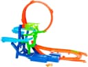 Hot Wheels Autorennbahn Unendliche Crash-Action mit batteriebetriebenen Beschleuniger Bild 2