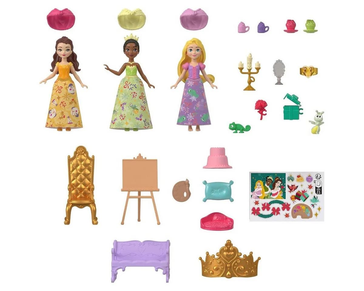 Mattel® Disney Princess Adventskalender mit 3 Puppen und Zubehör - Bild 3