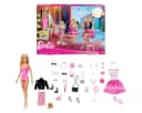 Mattel® Barbie Modepuppe Adventskalender 24 Überraschungen Rosa Bild 2