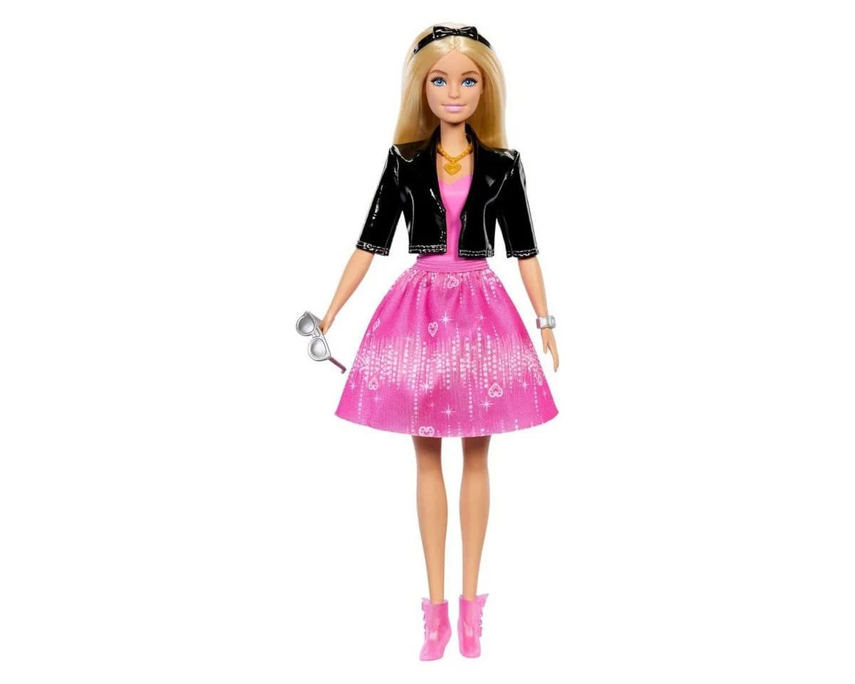 Mattel® Barbie Modepuppe Adventskalender 24 Überraschungen Rosa - Bild 4