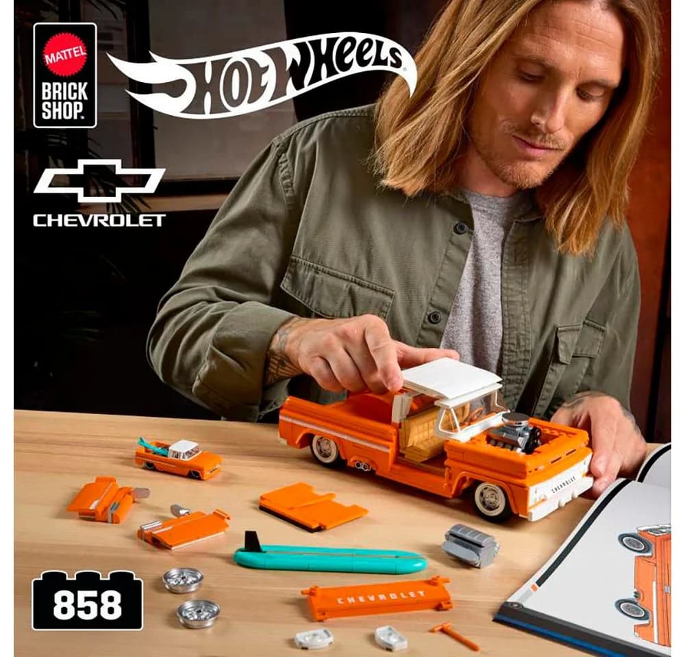 Mattel® Modellbausatz Hot Wheels Elite Series Chevy 1:16 858-tlg.