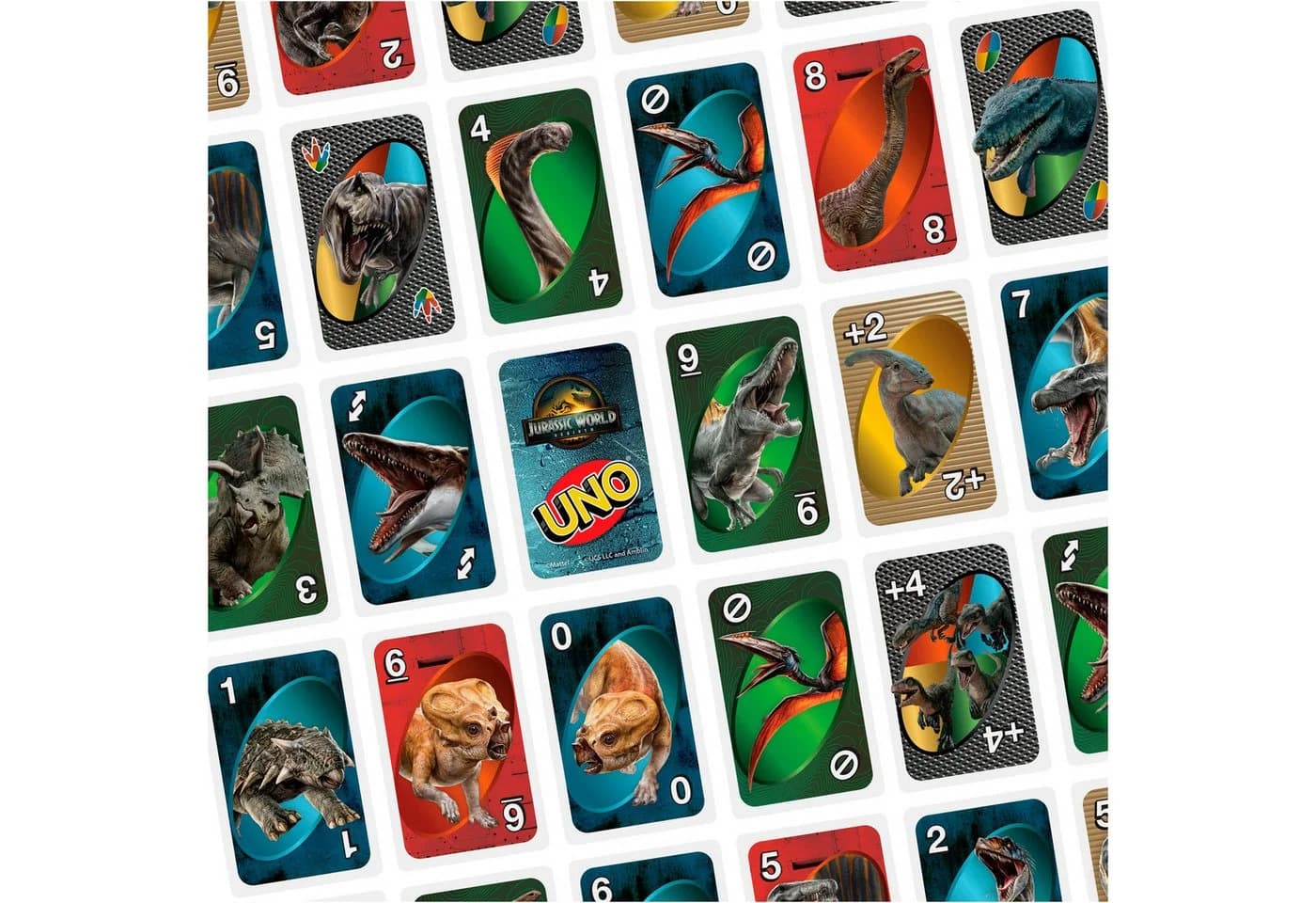Mattel Games UNO Jurassic World Rebirth Familienspiel - Bild 3