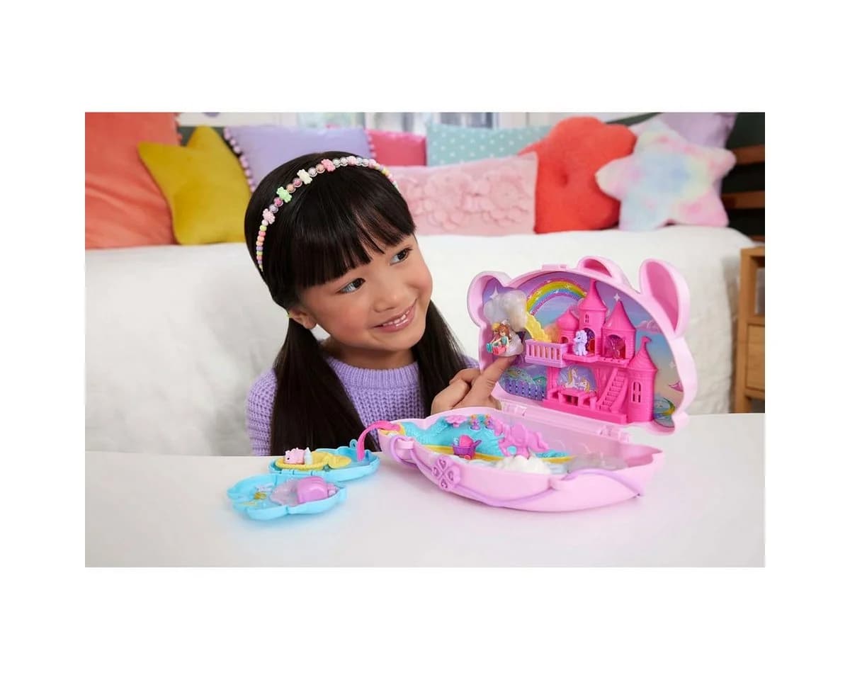 Mattel Polly Pocket 2-in-1 Häschenschatulle Mini Spielset mit Trageriemen - Bild 2