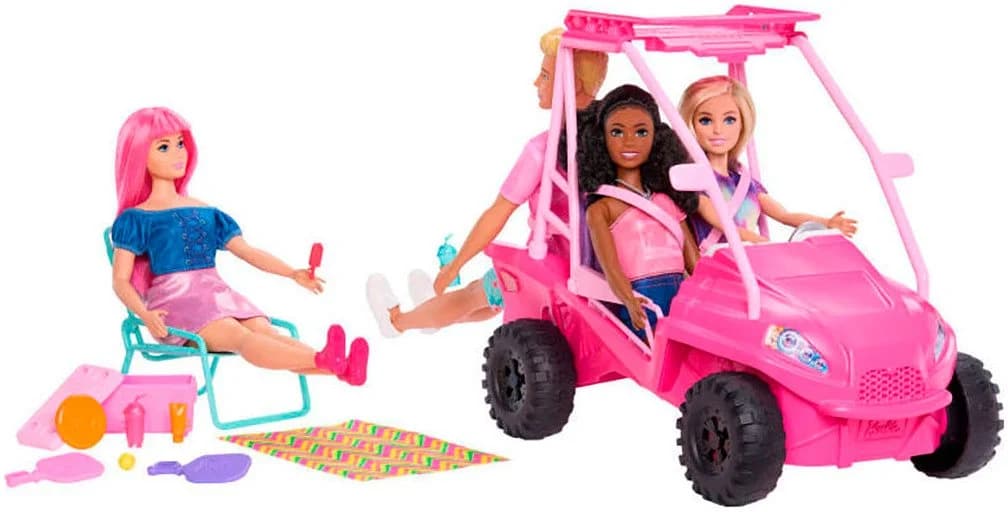 Barbie Spielzeug-Auto Strand-Buggy Pink