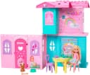 Barbie Puppenhaus Aufklappbares Pop-Up-Haus Chelsea Bunt Bild 2