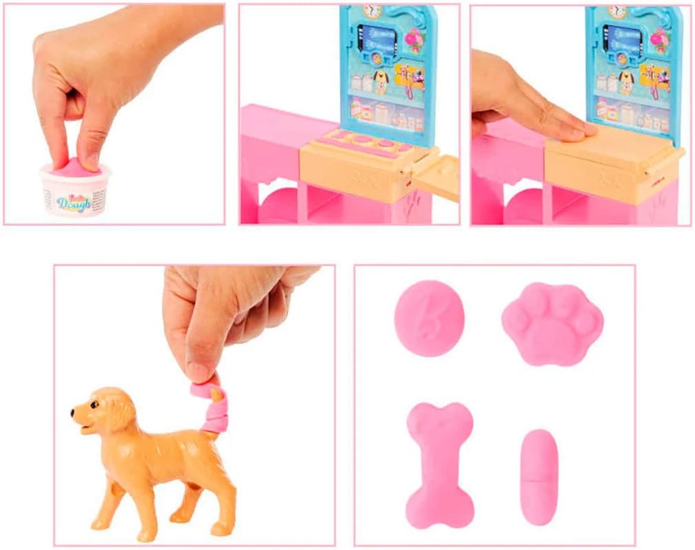 Barbie Anziehpuppe Haustierklinik Spielset mit Tierarztzubehör - Bild 3