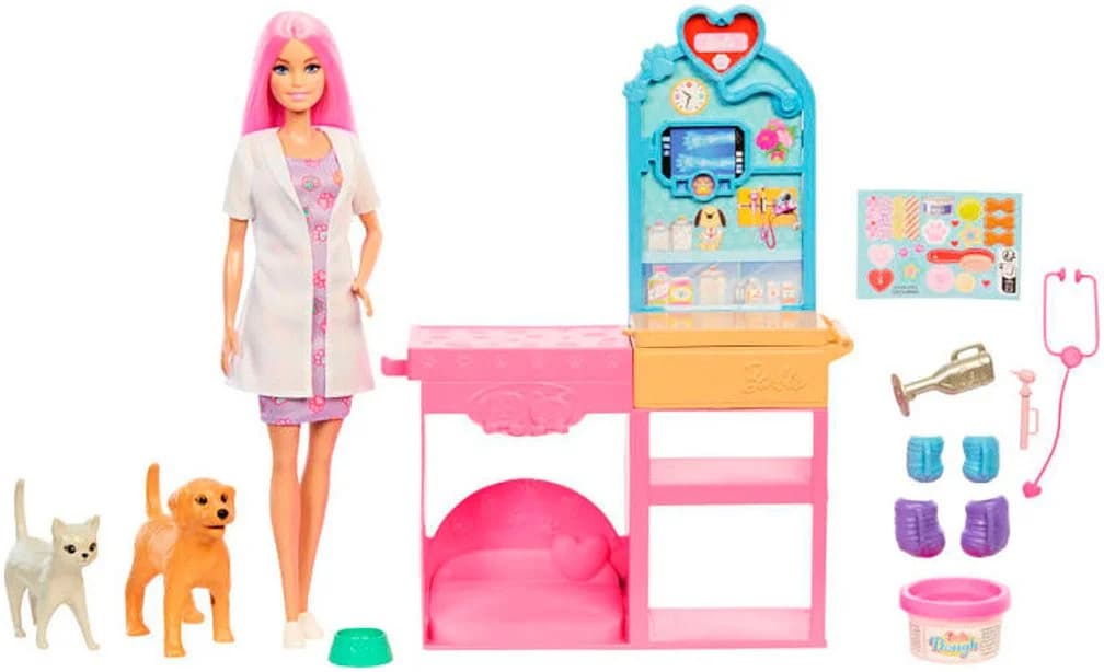 Barbie Anziehpuppe Haustierklinik Spielset mit Tierarztzubehör - Bild 5